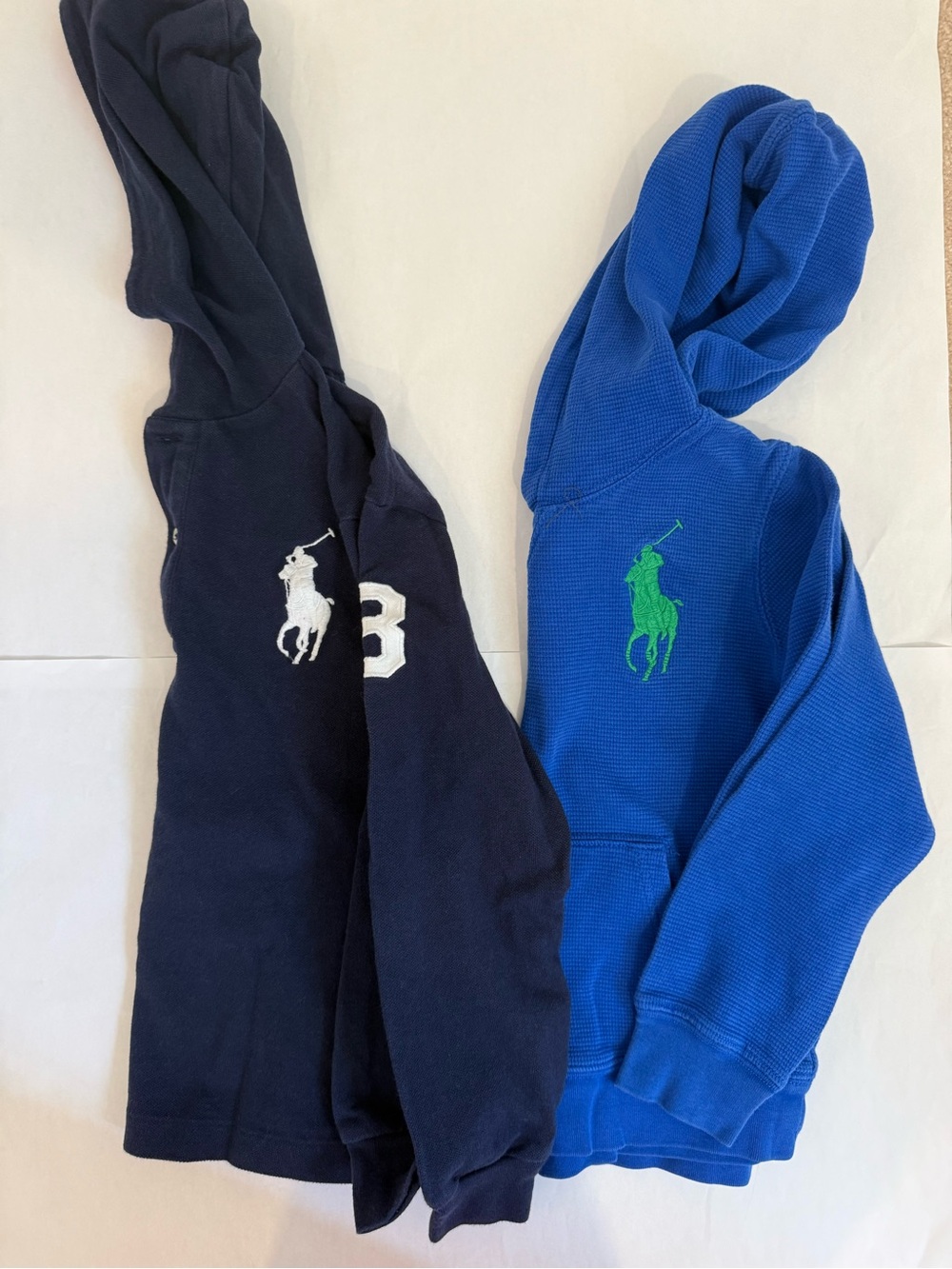 Polo by Ralph Lauren Kids Dual-Pack Hooded Sweatshirts in Navy & Royal Blue